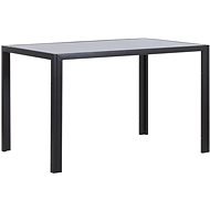 Sklenený Jedálenský stôl 120 × 80 cm čierny LAVOS, 252870 - Jedálenský stôl