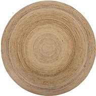 Koberec 140 cm béžový AKBELEN, 181512 - Koberec