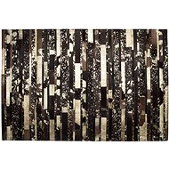 Hnedo-zlatý patchwork koberec z hovädzej kože 160 × 230 cm ARTVIN, 57755 - Koberec