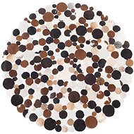 Hnědý kožený patchwork koberec ? 140 cm SORGUN, 58228 - Koberec