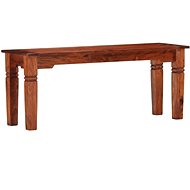 Lavice 110 cm masivní akáciové dřevo - Lavice