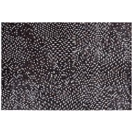 Kožený patchwork koberec 140 x 200 cm hnědý AKKESE, 200547 - Koberec