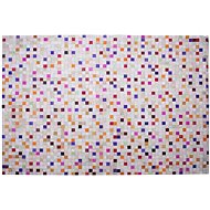 Kožený barevný koberec 140 x 200 cm ADVAN, 123553 - Koberec