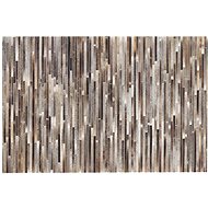 Kožený patchworkový koberec 140 x 200 cm, vícebarevný TUZLUCA, 222376 - Koberec