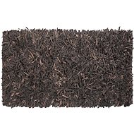 Brown shaggy leather carpet 80x150 cm MUT, 57762 - Carpet