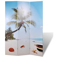 Folding Screen 120 x 170cm Beach - Room Divider