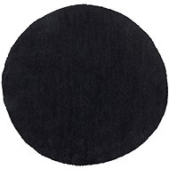 Koberec černý kruhový ? 140 cm DEMRE, 122355 - Koberec