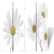 Folding Screen 160 x 170cm Flower - Room Divider