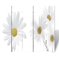 Folding Screen 200 x 170cm Flower - Room Divider