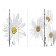 Folding Screen 240 x 170cm Flower - Room Divider