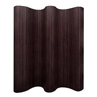 Bamboo Screen Dark Brown 250x165cm - Room Divider