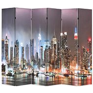 Folding Screen 228 x 170cm New York by Night - Room Divider