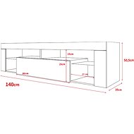 RTV Everest 2 + LED, 5907763643008 - TV stolek