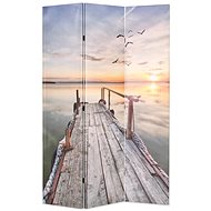 Folding Screen 120 x 170cm Lake - Room Divider