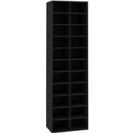 Shoe rack black 54 x 34 x 183 cm chipboard, 800370 - Shoe Rack