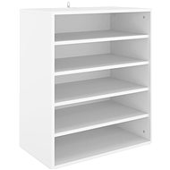 Shoe rack white 60 x 35 x 70 cm chipboard, 808936 - Shoe Rack