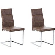 Dvě hnědé jídelní židle ROCKFORD, 83778 - Jídelní židle