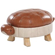 Hnědá stolička želva TURTLE, 231428 - Stolička