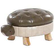 Tmavě zelená stolička želva TURTLE, 231429 - Stolička
