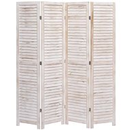 4-piece Screen 140 x 165cm Wood - Room Divider