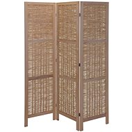 Home & Styling Partition Wall Wood and Willow Light Brown - Room Divider