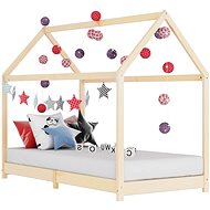 Children's Pine Frame Solid Pine 80 x 160cm - Bed