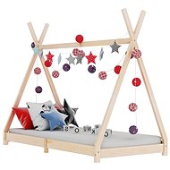 Children's Bed Frame Solid Pine Wood 90 x 200cm - Bed