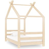 Children's Pine Frame Solid Pine 70 x 140cm - Bed