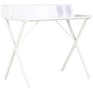 Písací stôl biely 80 x 50 x 84 cm - Stôl