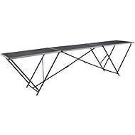 Folding Wallpapering Table MDF and Aluminium 300 x 60 x 78cm - Workbench