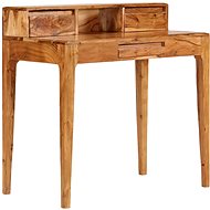 Writing Desk with Drawers made of Solid Wood 88 x 50 x 90cm - Writing Desk