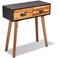 Console Table made of Solid Acacia Wood 70 x 30 x 75cm - Console Table