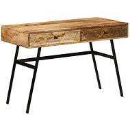 Writing Desk with Drawers 110 x 50 x 76cm Aolid Mangrove - Writing Desk