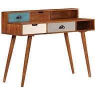 Writing Desk 110 x 50 x 90cm Solid Acacia Wood - Writing Desk