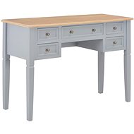 Grey Writing Desk 109,5 x 45 x 77,5cm Wood - Writing Desk