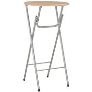 Bar Table Oak Ahade 60 x 112cm MDF - Bar Table