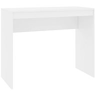 Psací stůl bílý 90 x 40 x 72 cm dřevotříska - Desk
