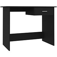 Black Writing Desk 100 x 50 x 76cm Chipboard - Writing Desk