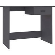 Psací stůl šedý 100 x 50 x 76 cm dřevotříska - Desk