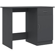 Psací stůl šedý 100 x 50 x 76 cm dřevotříska - Desk