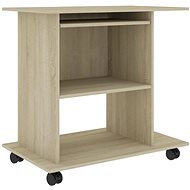 Počítačový stůl sonoma dub 80 x 50 x 75 cm dřevotříska - Desk