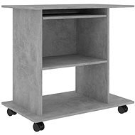 Počítačový stůl betonově šedý 80 x 50 x 75 cm dřevotříska - Stůl