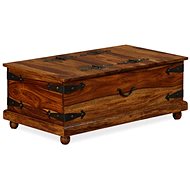 Storage Chest made of Solid Sheesham 90x50x35cm - Chest