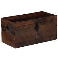Storage Box Solid Recycled Wood 80 x 40 x 40cm - Storage Box