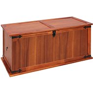 Storage Chest 79 x 34 x 32cm Solid Acacia Wood - Chest
