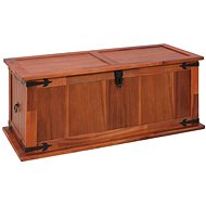 Storage Chest 90 x 45 x 40cm Solid Acacia Wood - Chest