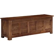 Storage Box 120 x 30 x 40cm Solid Mango Wood - Storage Box