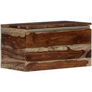 Storage Chest 57 x 30 x 30cm Solid Sheesham Wood - Chest