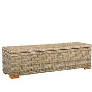 Storage Box 120cm Kubu Rattan and Solid Mango Tree - Storage Box