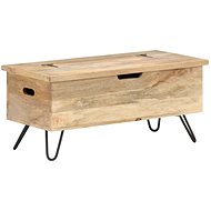 Storage Chest 90 x 40 x 45cm Solid Mango Wood - Chest
